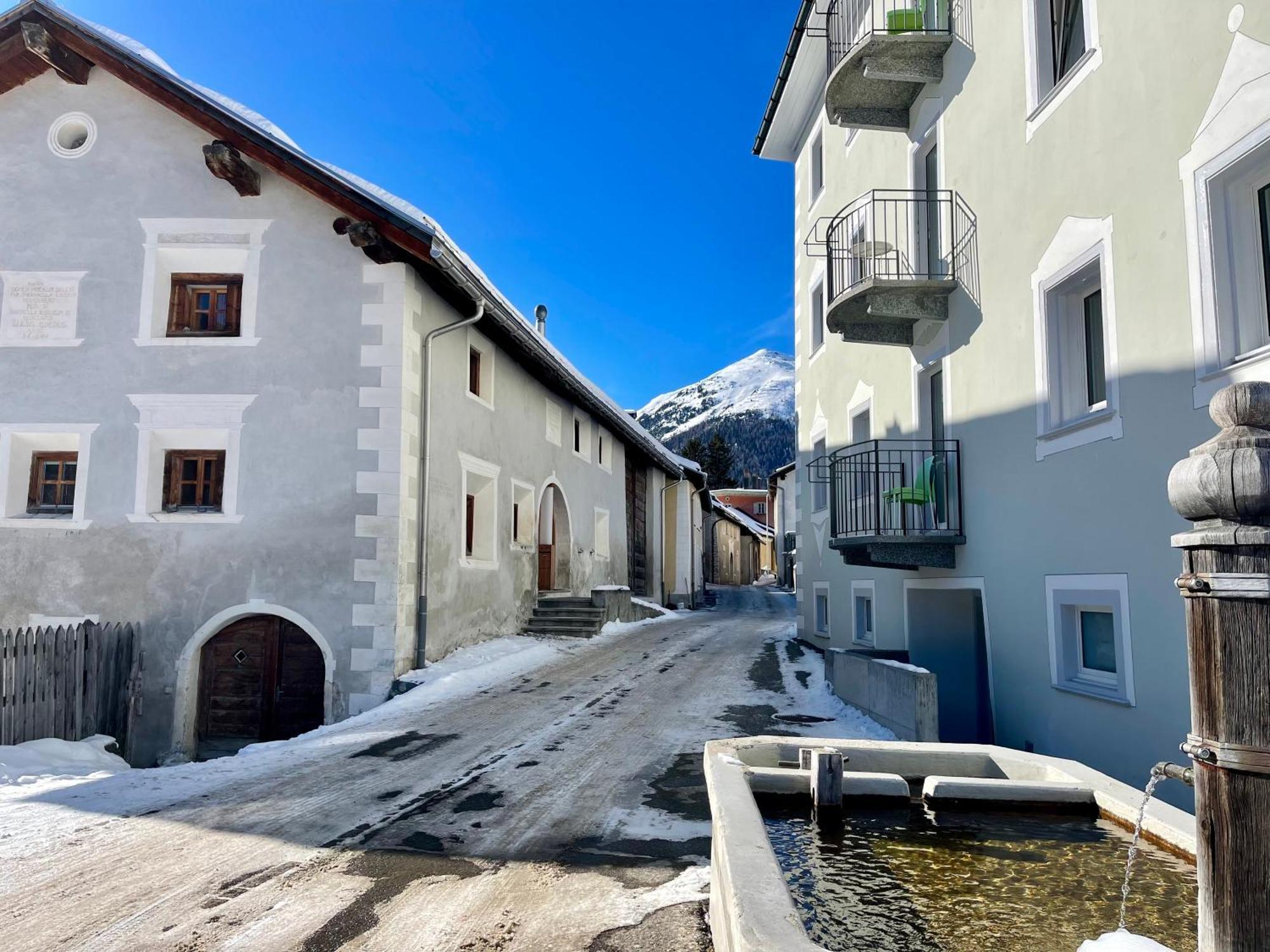 Chalet St Moritz Madulain Екстер'єр фото